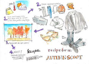 2014 1012 Recipe for an autumn scoot sm