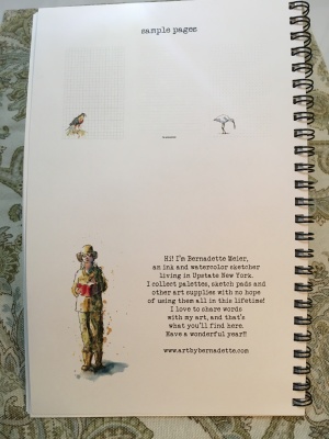 Journal back cover